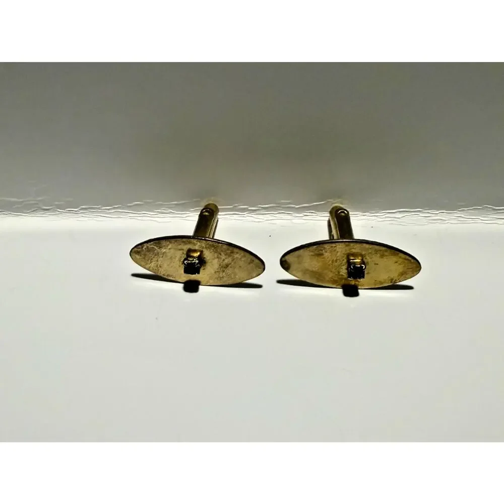 Lot of 6 Vintage Cufflink Pairs - and 2 Singles Mixed Styles